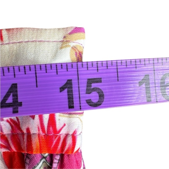 ELIE TAHARI Delilah Floral Pleated Midi Skirt, Size 8. - Picture 13 of 14